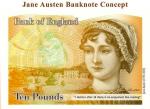 Full image of the new ten-pound note concept design.